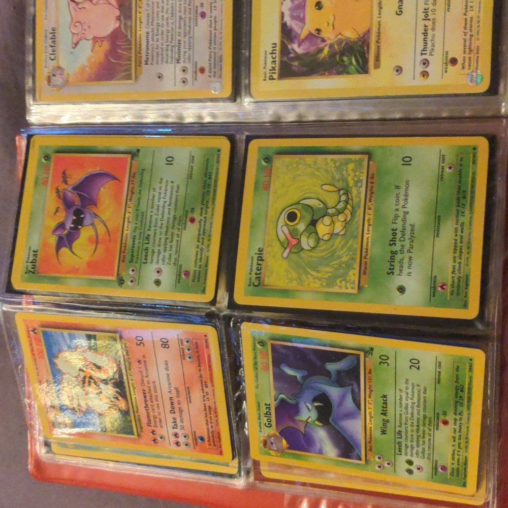 Pokemon 1995 Caterpie 1990s Base Set